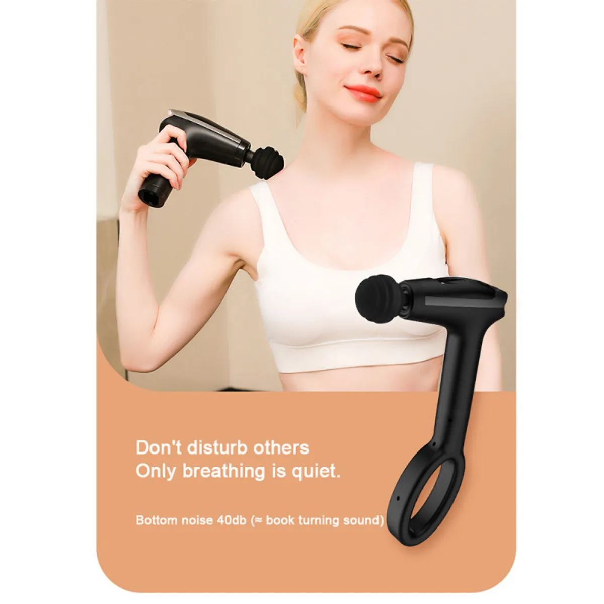 PUREPOWER - Pistola fascia de Músculos Percusión de Tejido Profundo Portátil