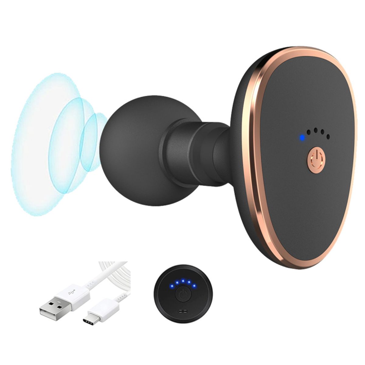 PUREPOWER - Pistola fascia de Músculos Percusión de Tejido Profundo Portátil