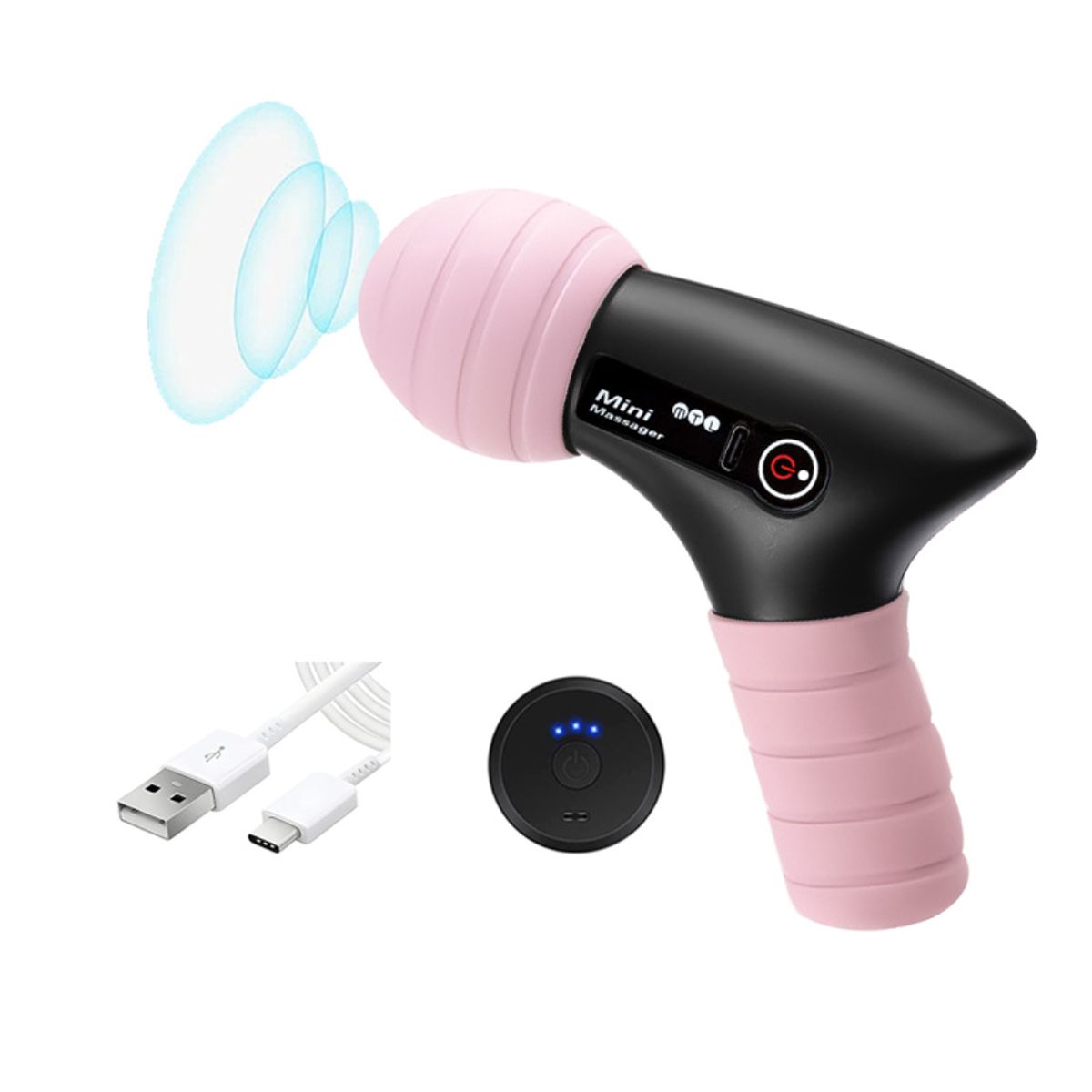 PUREPOWER - Pistola fascia de Músculos Percusión de Tejido Profundo Portátil