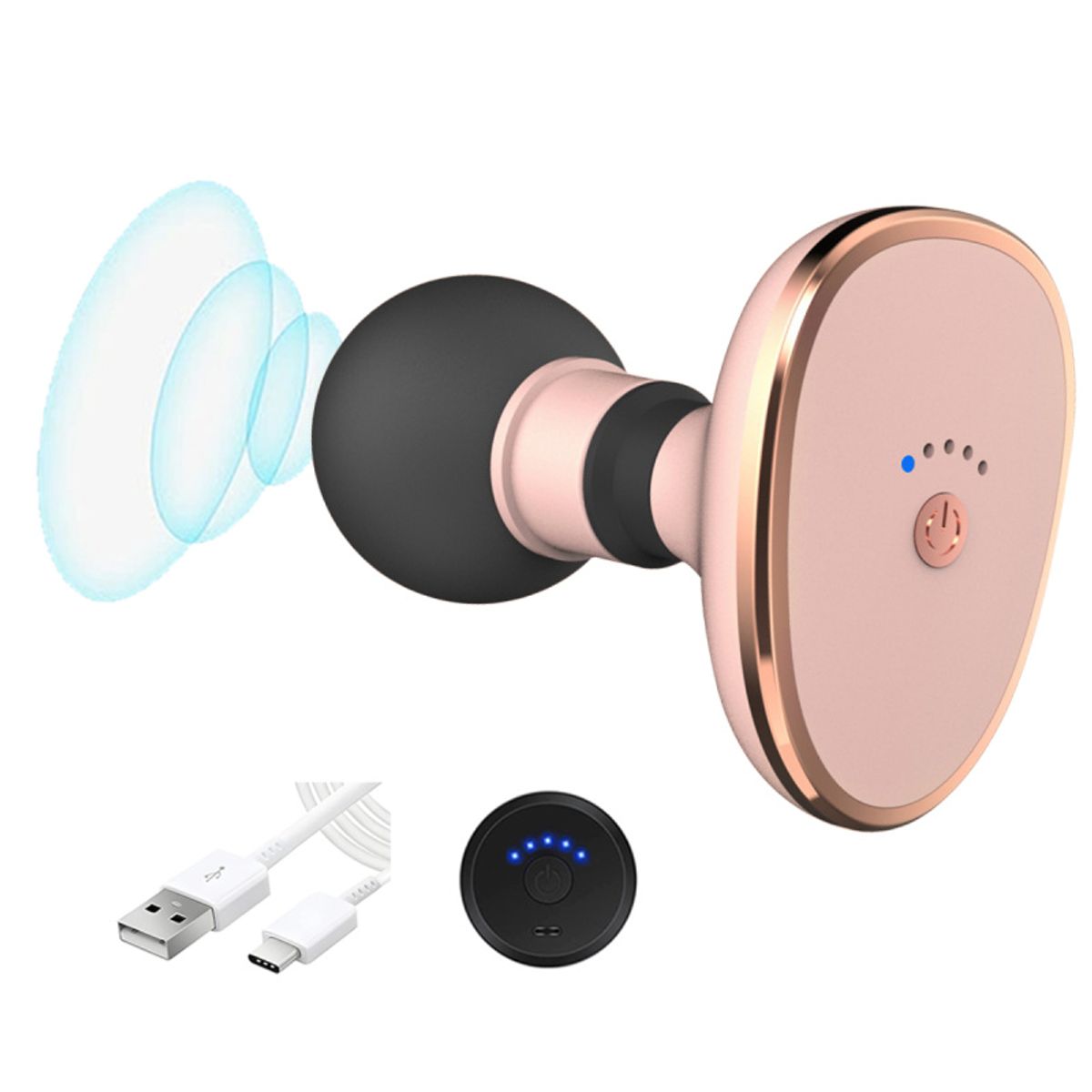 PUREPOWER - Pistola fascia de Músculos Percusión de Tejido Profundo Portátil