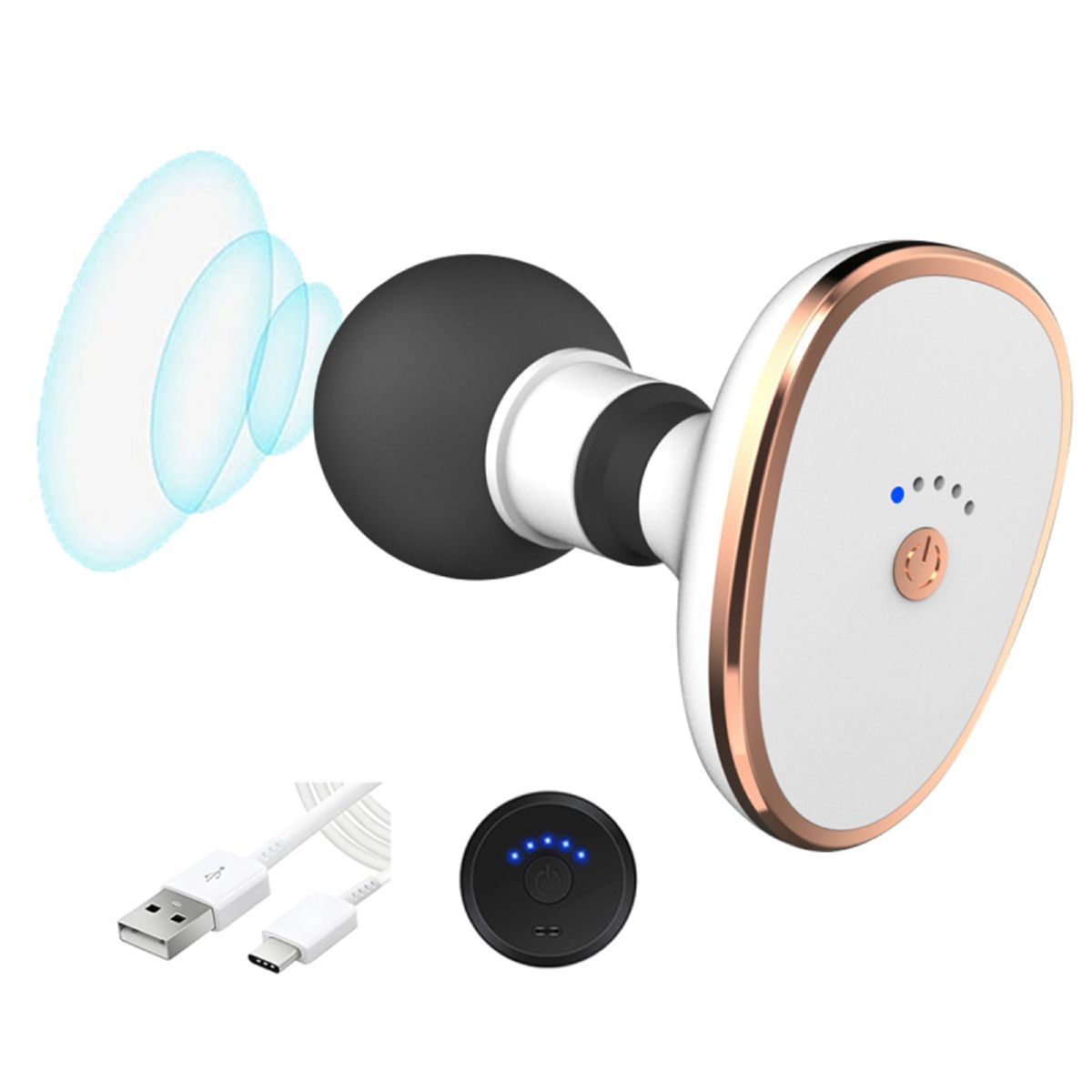 PUREPOWER - Pistola fascia de Músculos Percusión de Tejido Profundo Portátil