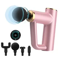 GENERICO - M11 Pistola Masajeador Muscular Recargable - Rosado