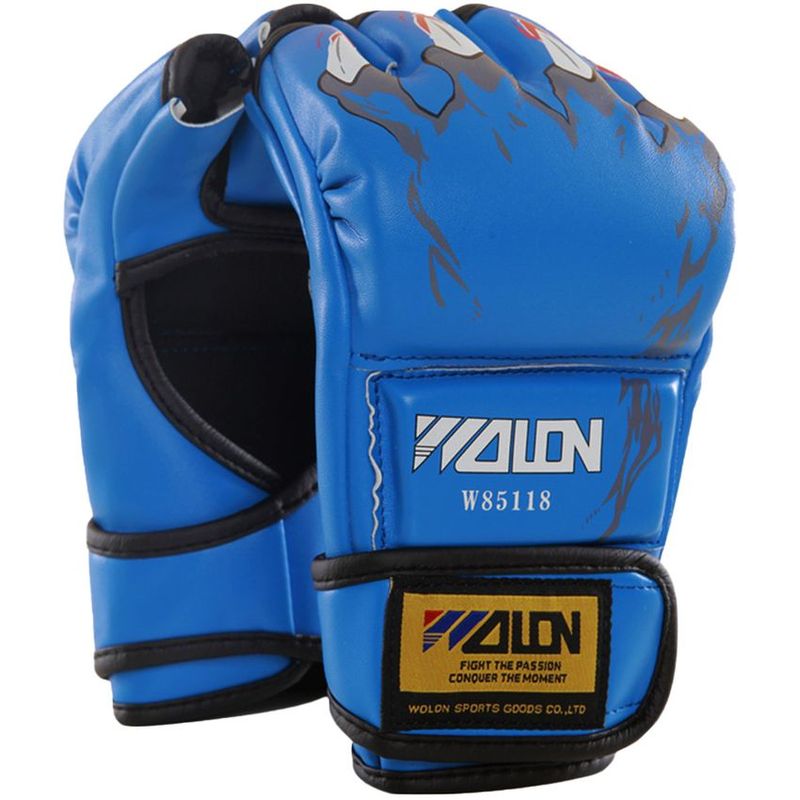 GENERICO - Guantes de boxeo de medio dedo