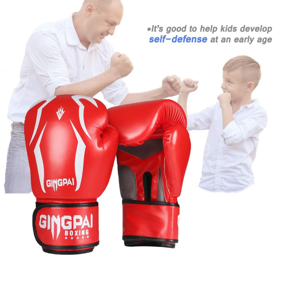 PUREPOWER - Guantes de boxeo para niños-6 oz
