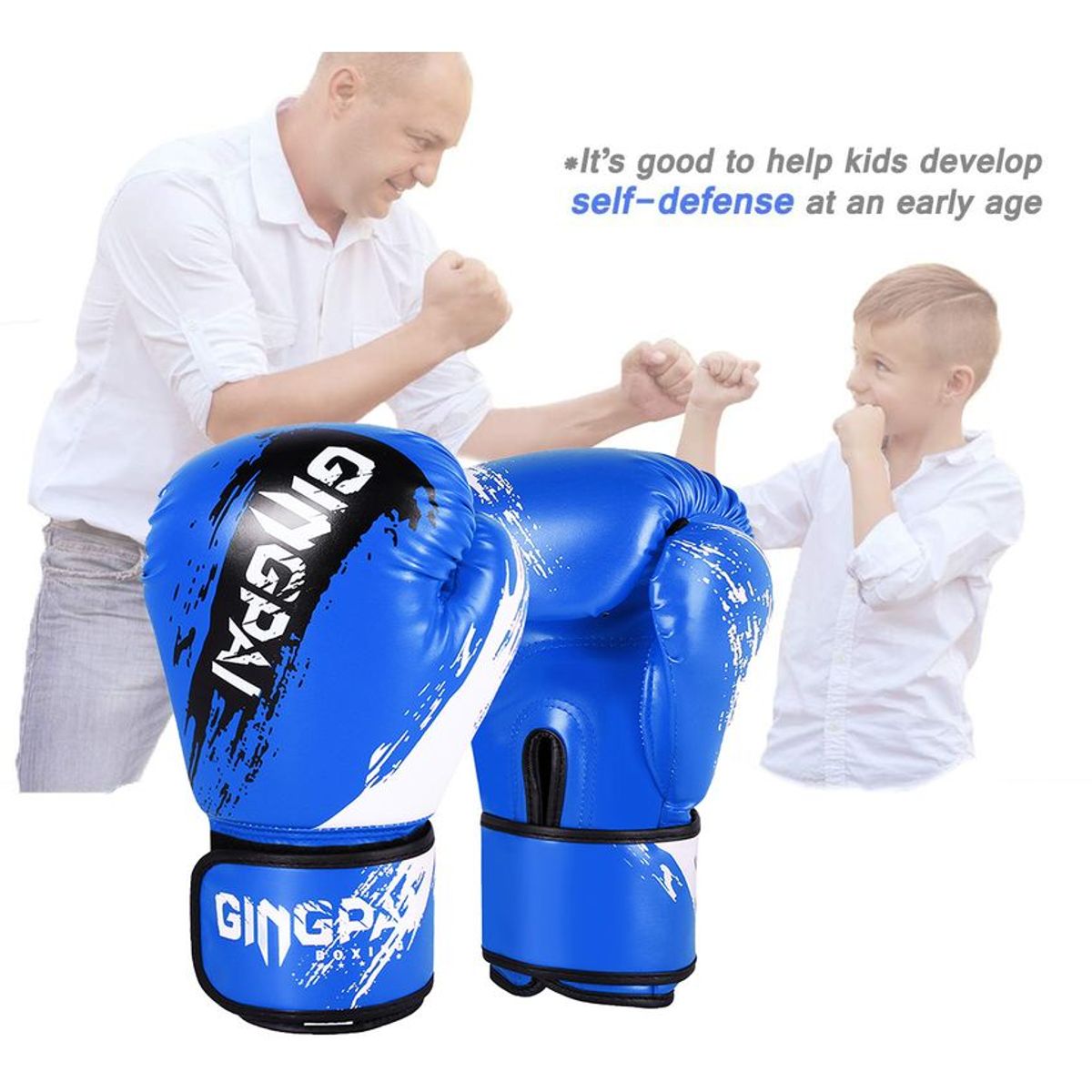 PUREPOWER - Guantes de boxeo para niños-6 oz
