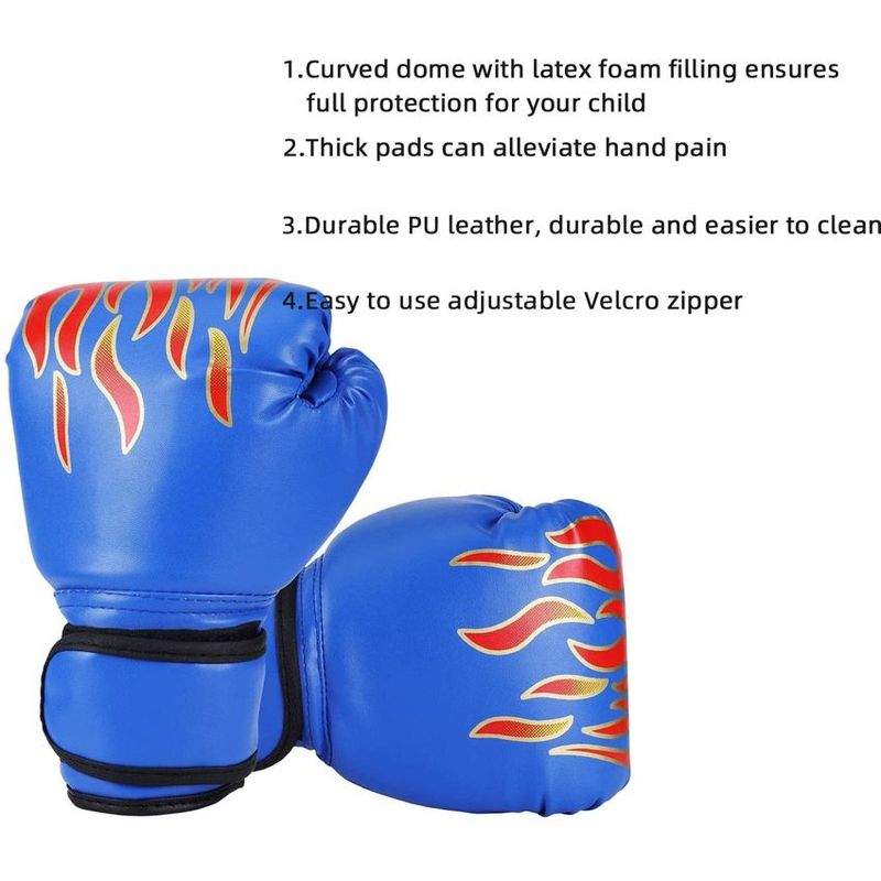 GENERICO - Guantes de boxeo para niños-6 oz