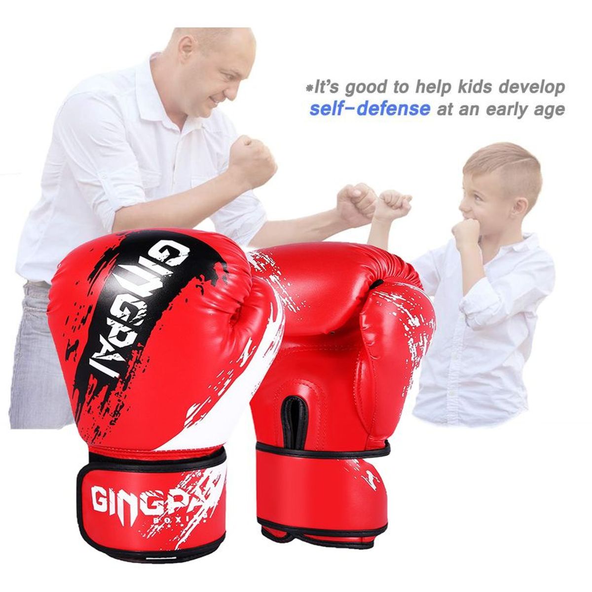 PUREPOWER - Guantes de boxeo para niños-6 oz
