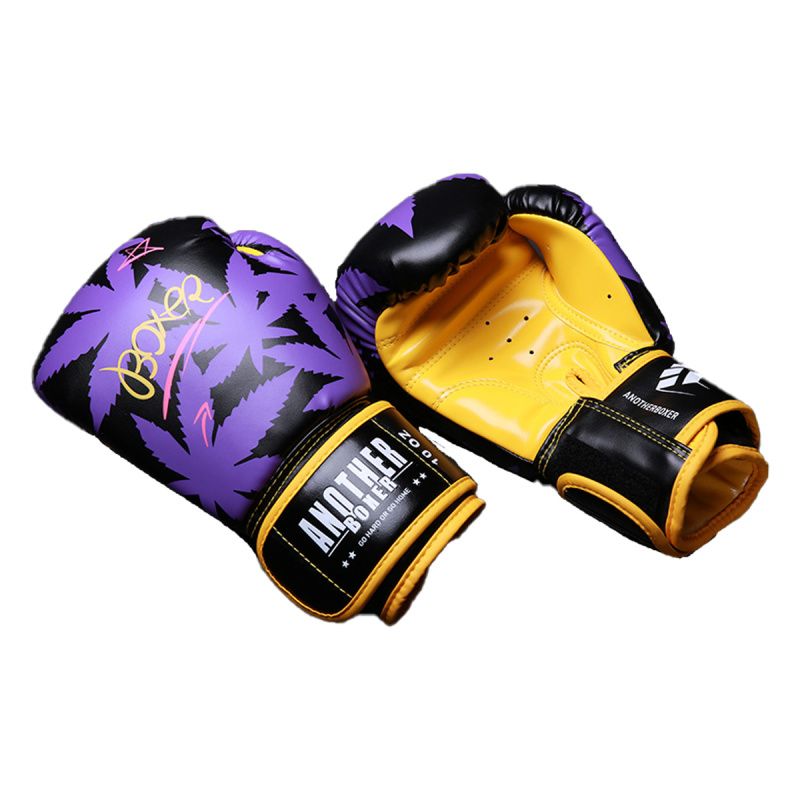 GENERICO - Guantes de Boxeo Mujer para MuayThai y Kick Boxing-12 OZ
