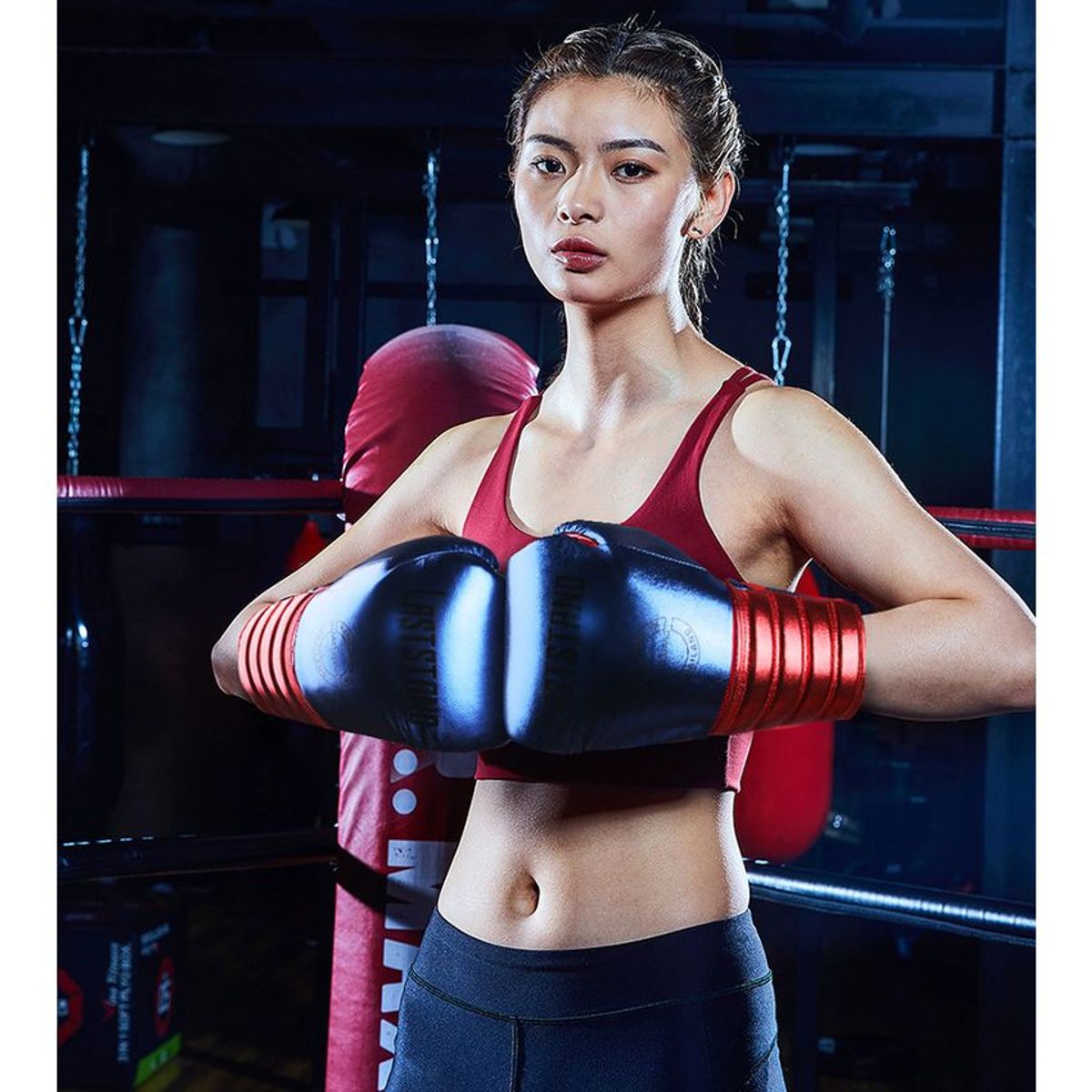 PUREPOWER - Guantes de Boxeo Mujer para MuayThai y Kick Boxing-12 OZ