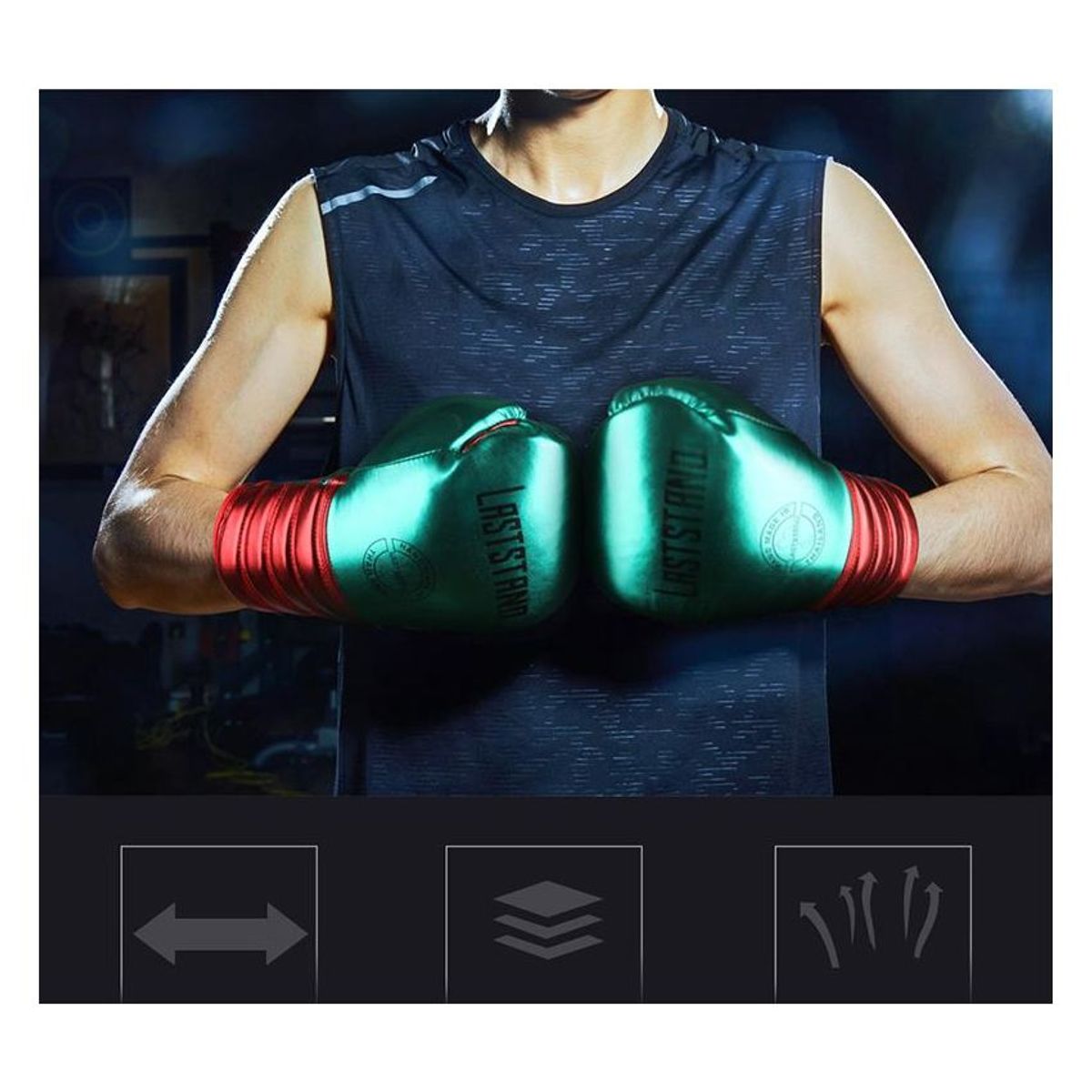 PUREPOWER - Guantes de Boxeo Mujer para MuayThai y Kick Boxing-12 OZ