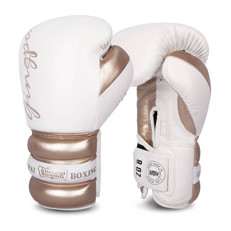 GENERICO - Guantes de Boxeo Mujer para MuayThai y Kick Boxing- 8 OZ