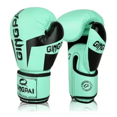 GENERICO - Guantes de Boxeo Mujer para MuayThai y Kick Boxing-10 OZ