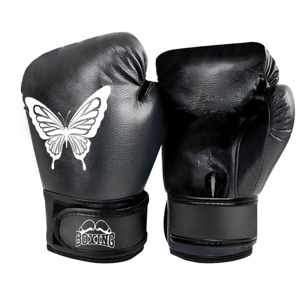 PUREPOWER - 1 par de guantes de Boxeo de cuero Pu para mujeres adolescentes profesionales