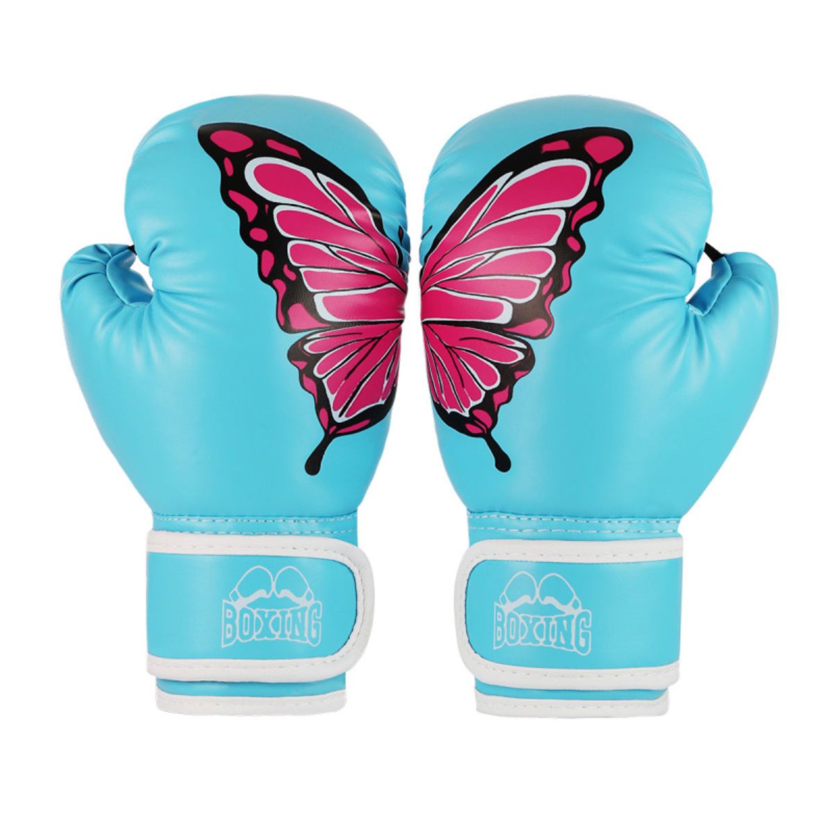PUREPOWER - 1 par de guantes de Boxeo de cuero Pu para mujeres adolescentes profesionales