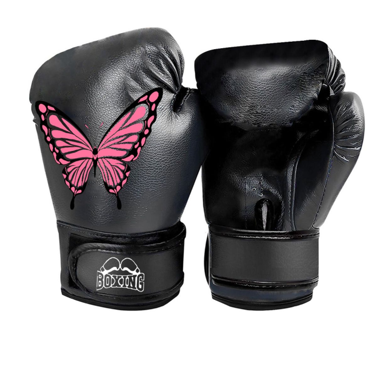 PUREPOWER - 1 par de guantes de Boxeo de cuero Pu para mujeres adolescentes profesionales