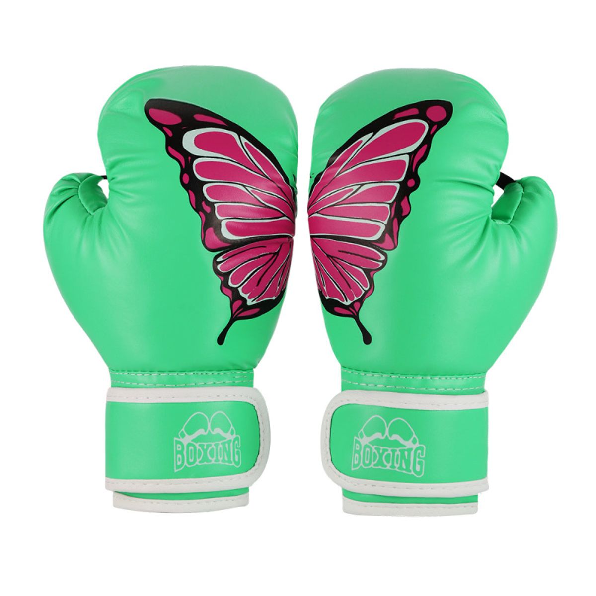 PUREPOWER - 1 par de guantes de Boxeo de cuero Pu para mujeres adolescentes profesionales