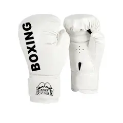 PUREPOWER - 1 par de guantes de Boxeo de cuero Pu para mujeres adolescentes profesionales