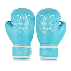 PUREPOWER - 1 par de guantes de Boxeo de cuero Pu para mujeres adolescentes profesionales