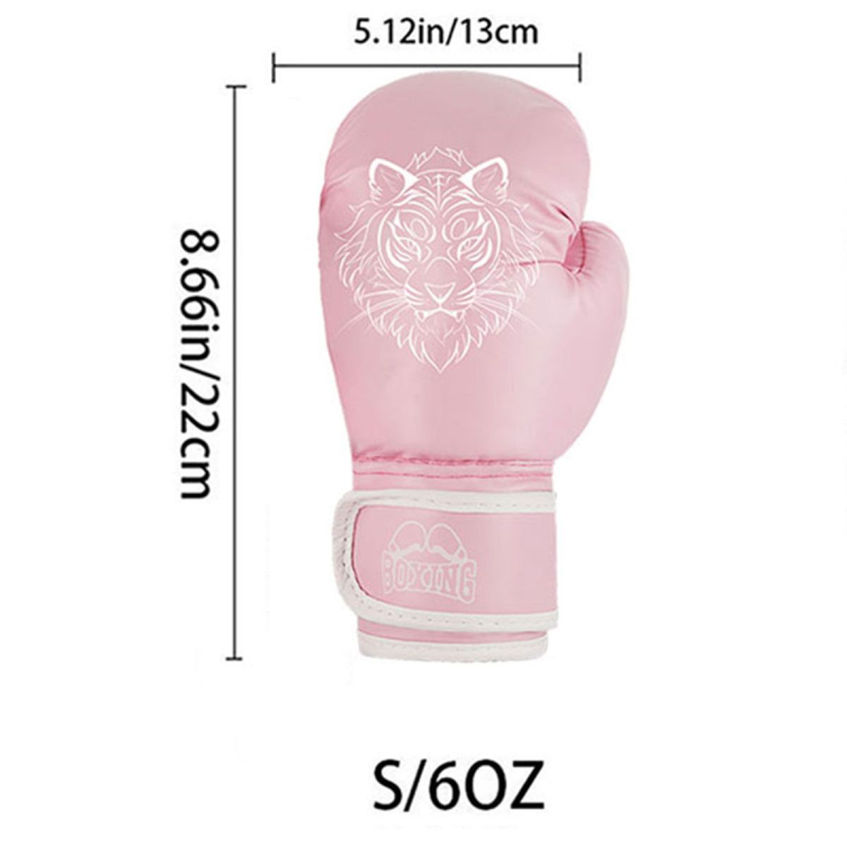 PUREPOWER - 1 par de guantes de Boxeo de cuero Pu para mujeres adolescentes profesionales