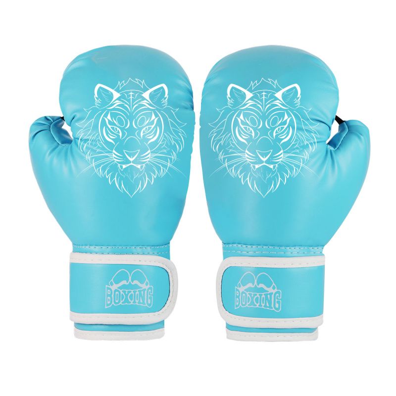 PUREPOWER - 1 par de guantes de Boxeo de cuero Pu para mujeres adolescentes profesionales