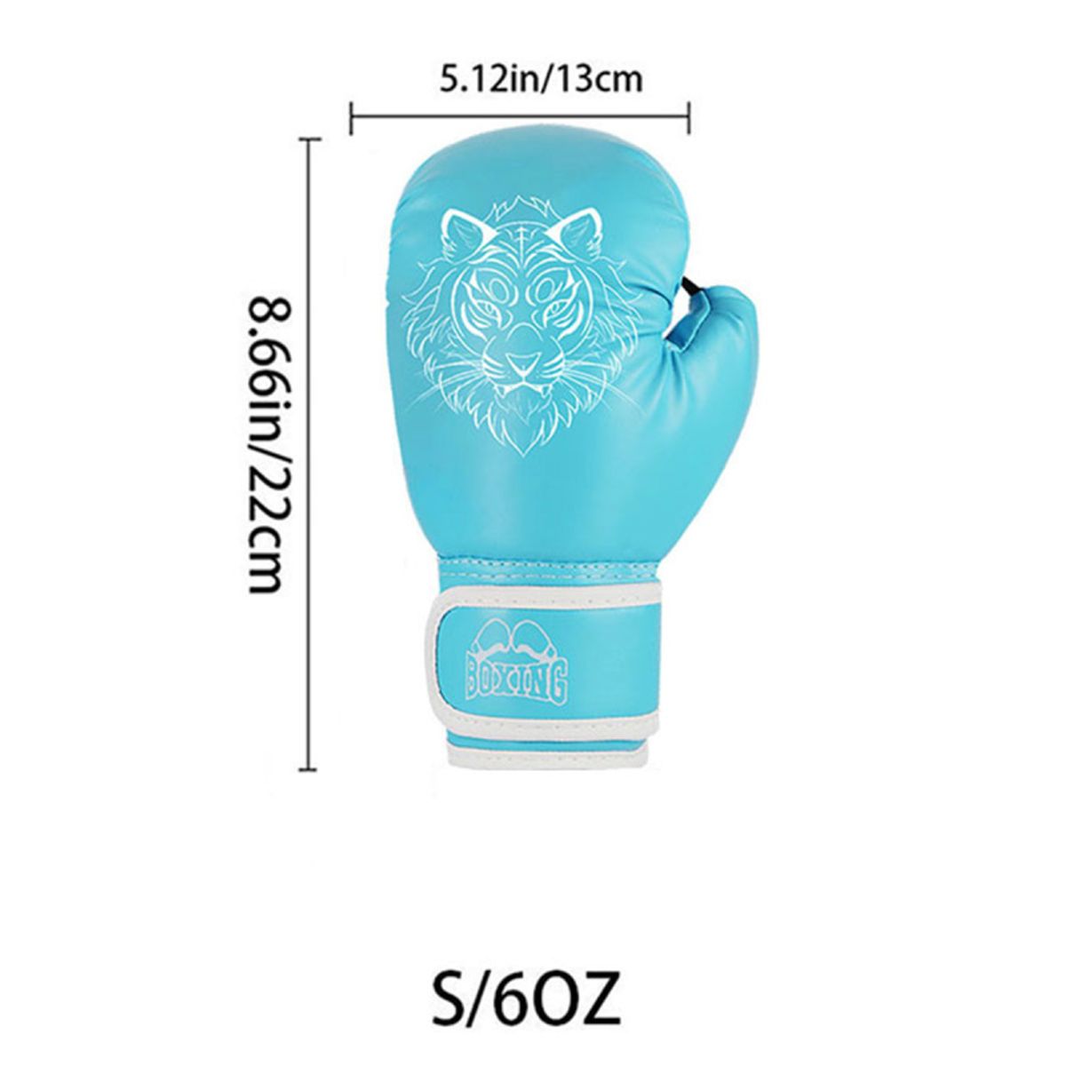 PUREPOWER - 1 par de guantes de Boxeo de cuero Pu para mujeres adolescentes profesionales