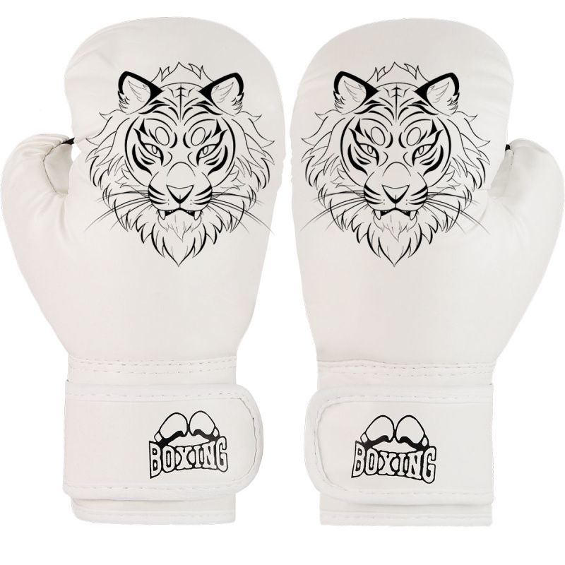 PUREPOWER - 1 par de guantes de Boxeo de cuero Pu para mujeres adolescentes profesionales