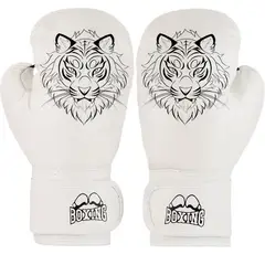 PUREPOWER - 1 par de guantes de Boxeo de cuero Pu para mujeres adolescentes profesionales
