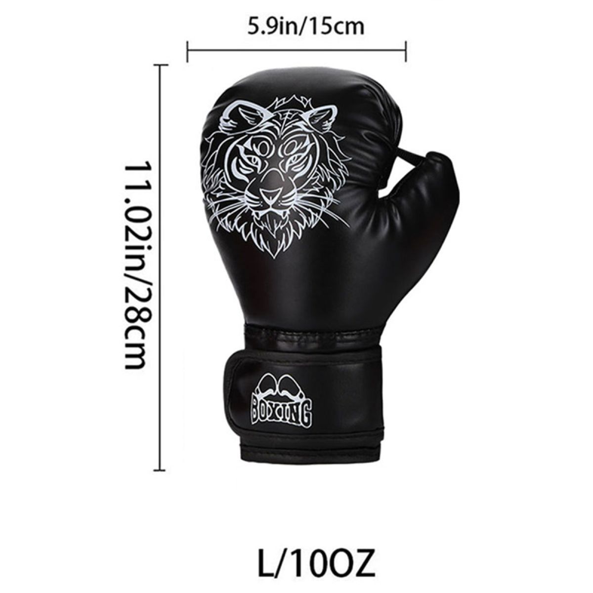 PUREPOWER - 1 par de guantes de Boxeo de cuero Pu para mujeres adolescentes profesionales