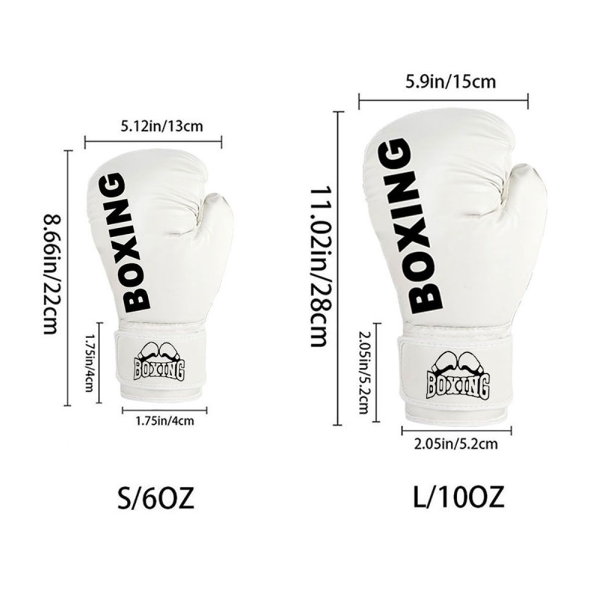 PUREPOWER - 1 par de guantes de Boxeo de cuero Pu para mujeres adolescentes profesionales