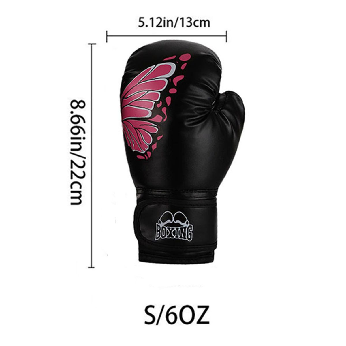PUREPOWER - 1 par de guantes de Boxeo de cuero Pu para mujeres adolescentes profesionales