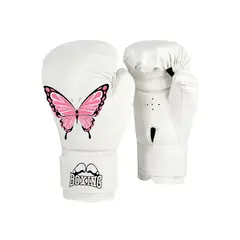 PUREPOWER - 1 par de guantes de Boxeo de cuero Pu para mujeres adolescentes profesionales