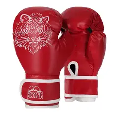 PUREPOWER - 1 par de guantes de Boxeo de cuero Pu para mujeres adolescentes profesionales