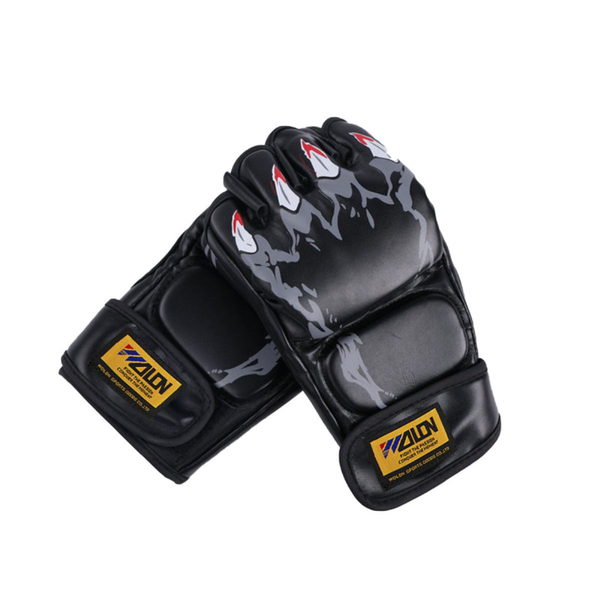 PUREPOWER - Guantes de medio dedo  para entrenamiento de taekwondo