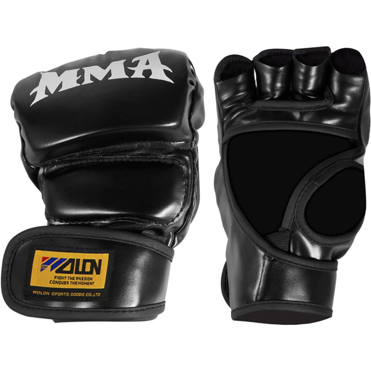PUREPOWER - Guantes de medio dedo MMA para entrenamiento de taekwondo