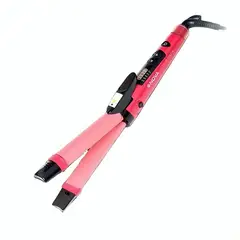 NOVA - Plancha Alisador Y Rizadora De Cabello 2 En 1