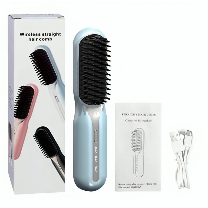 OEM - Cepillo De Cabello Usb Recargable Portatil.-