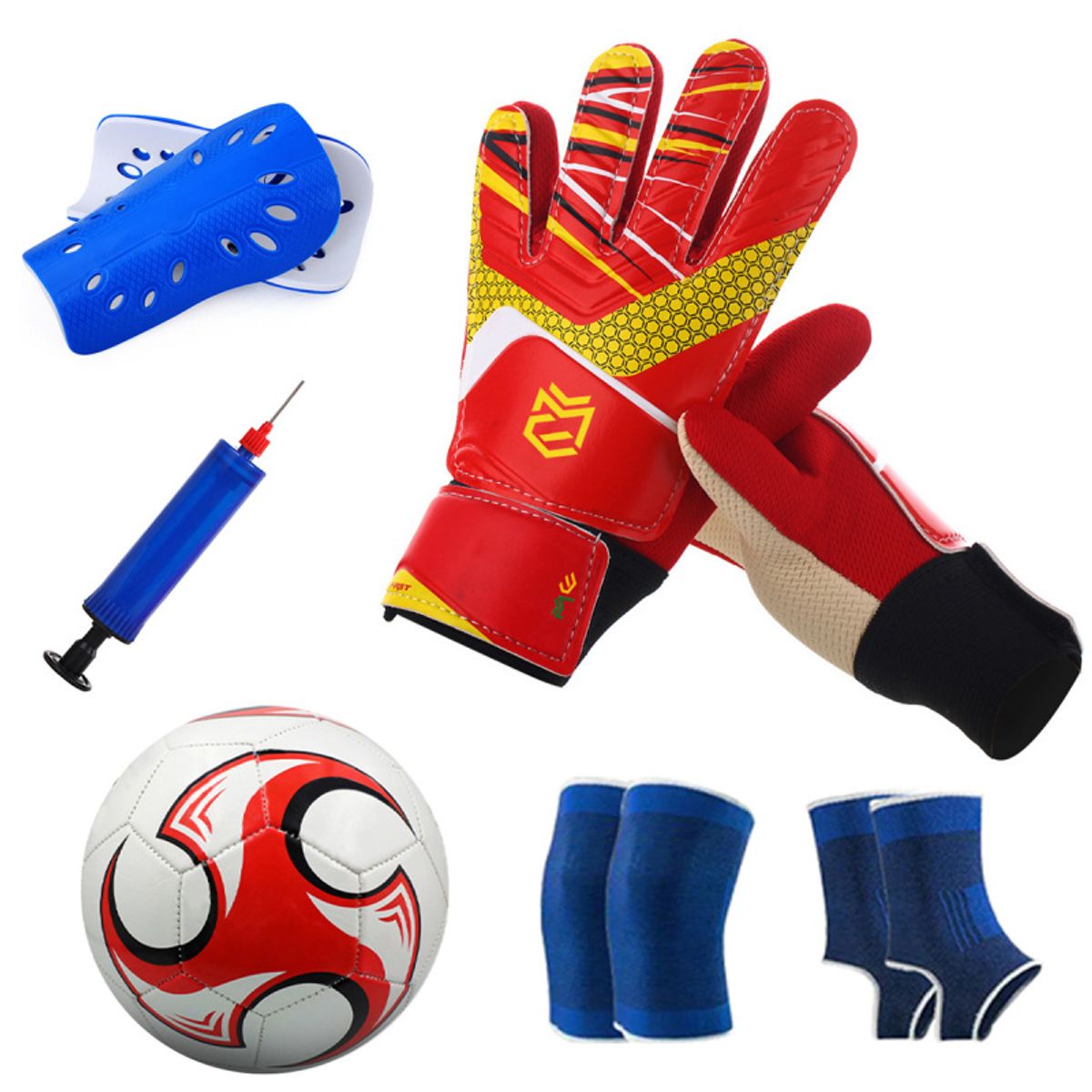PUREPOWER - Guantes de portera más kit de entrenamiento y fútbol - 9