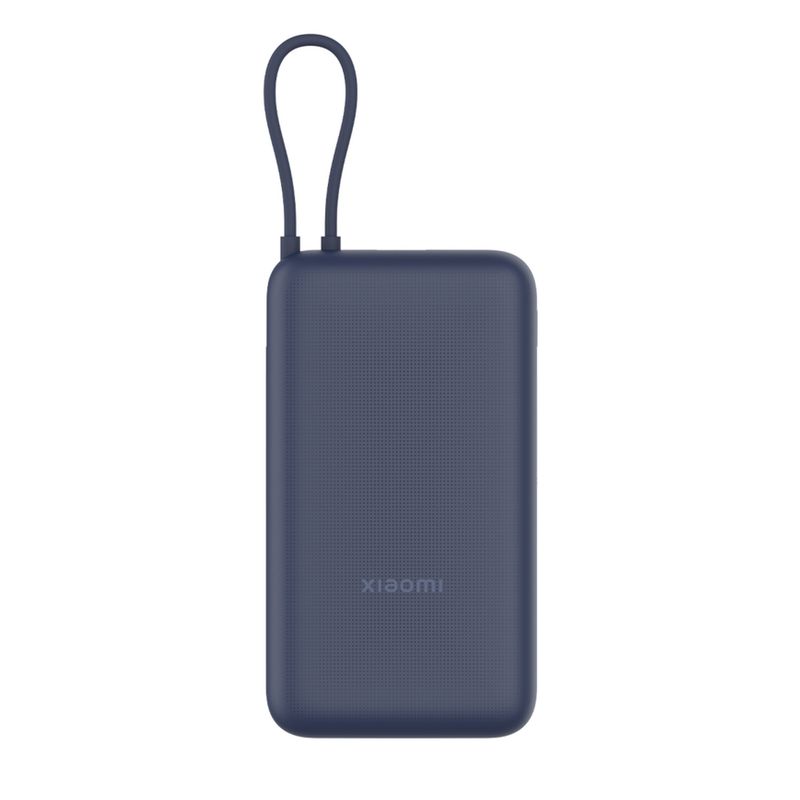 XIAOMI - Xiaomi 33W Power Bank 20000mAh Integrated Cable Blue GL