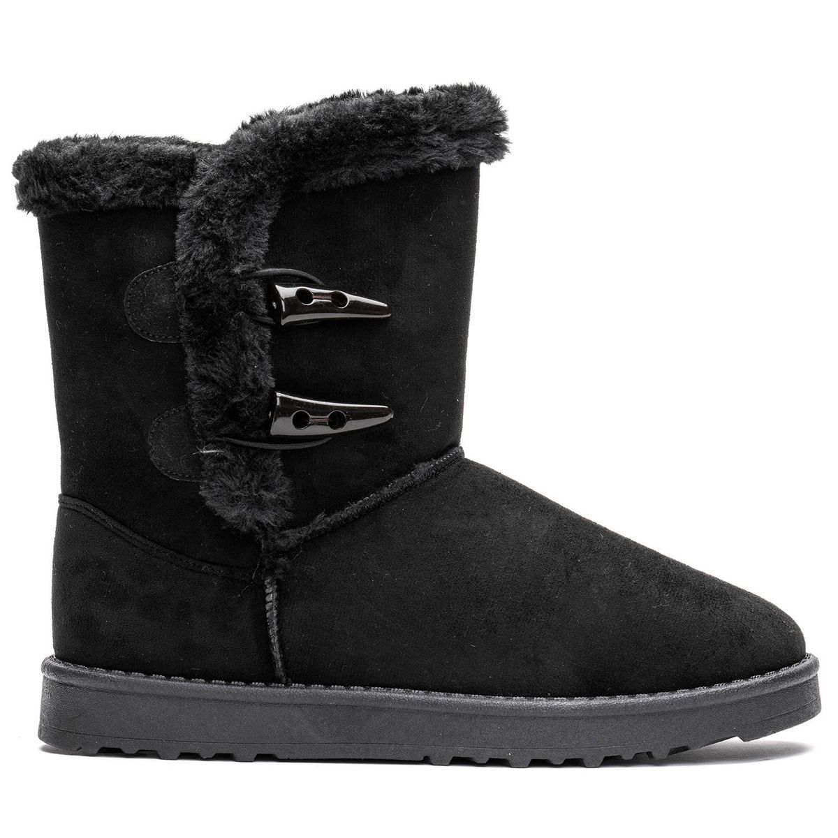 CHINITOWN - Bota Comfy Mujer Magnolia Negro Chinitown
