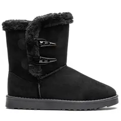 CHINITOWN - Bota Comfy Mujer Magnolia Negro