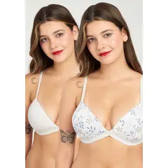 KAYSER - PACK 2X Sosten Push Up Microfibra P250023