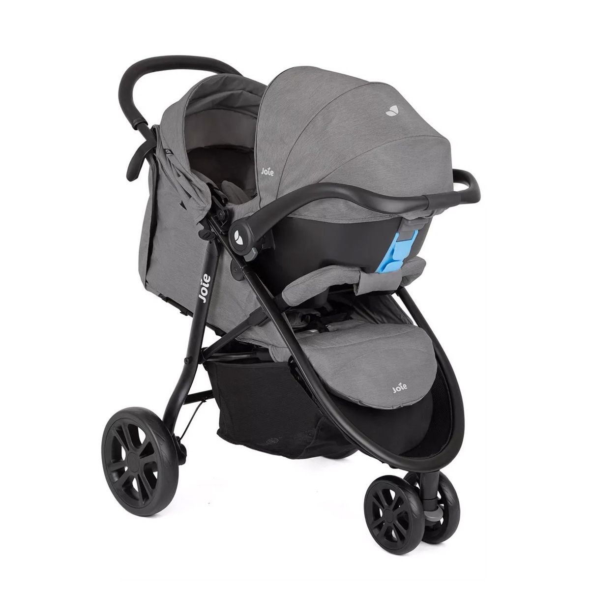 JOIE - Coche Travel System Litetrax 3 Pebble Joie