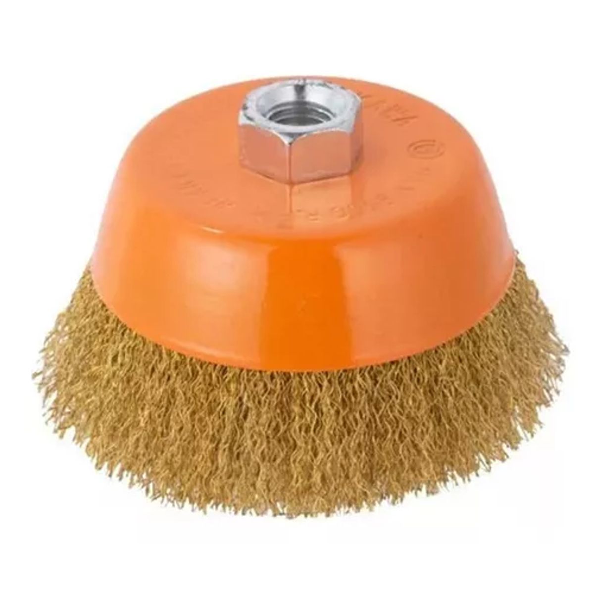 MAKAWA - Escobilla De Copa Rizada 100mm Esmeril Makawa Mk-0312