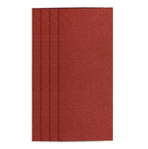 50 Hojas De Lija Para Pulir 90x231mm Grano Variado