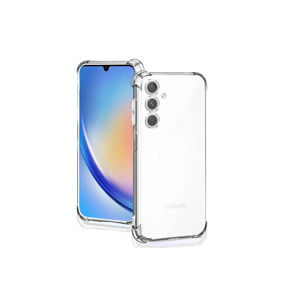 JOIGO - Carcasa Lami Hidrogel Clear Transparente Para Samsung A26 5G