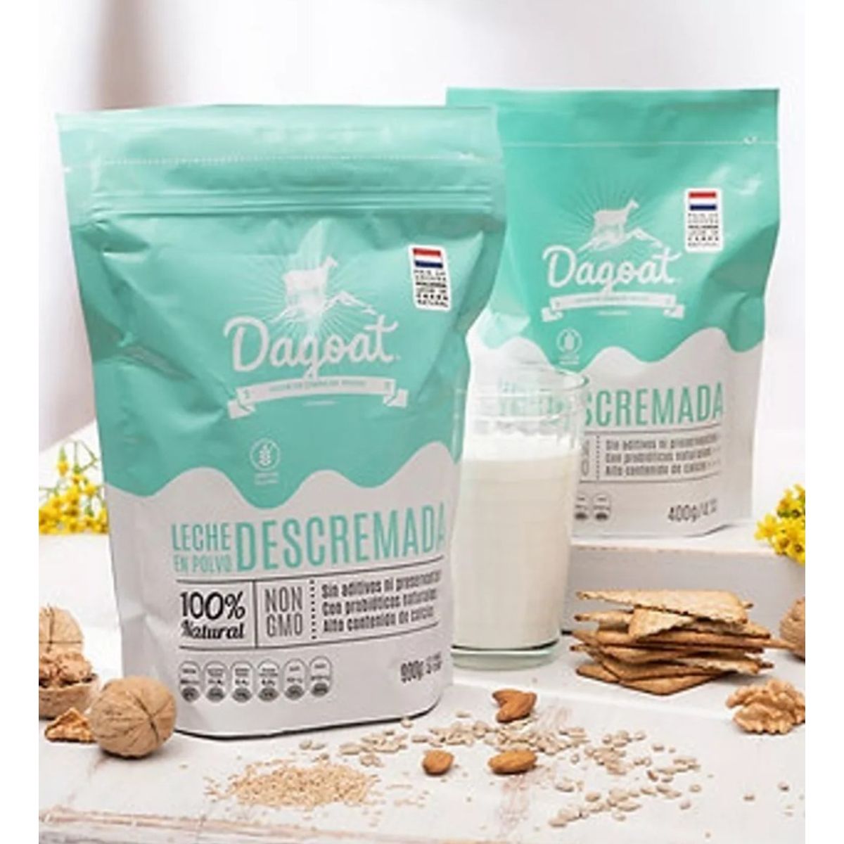 DAGOAT - Leche De Cabra En Polvo Descremada 900gr Dagoat