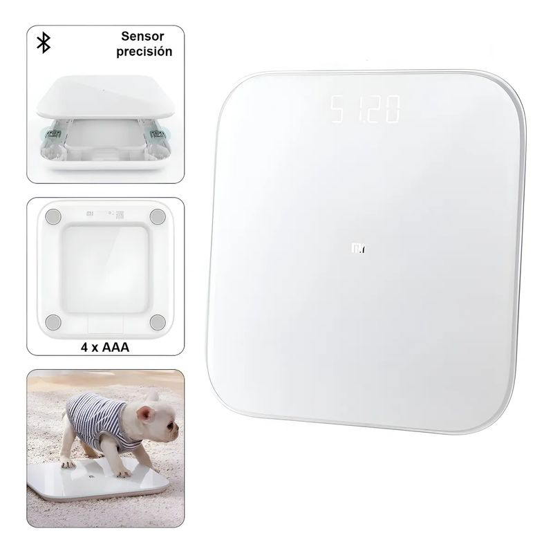 XIAOMI - Pesa Xiaomi Mi Smart Scale 2 Color Blanco