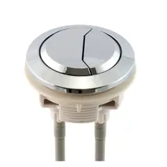 GENERICO - BOTON DE WC CROMADO 2-ETAPAS 58MM CTE.