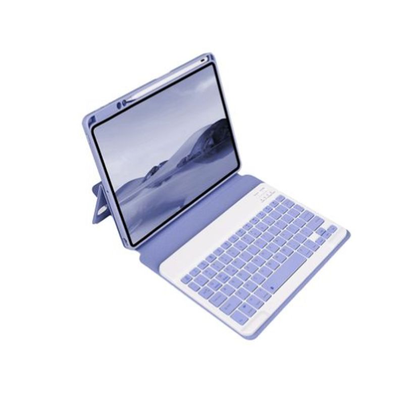 GENERICO - Teclado Bluetooth mini keyboard 10 lila.