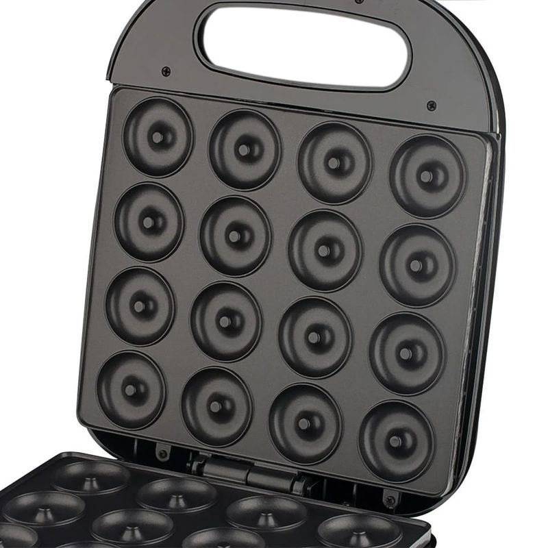 GENERICO - Maquina Para Mini Donas Postres 16 Donuts Antiadherente